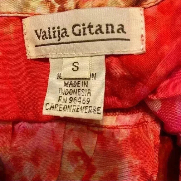 Valija Gitana tiedye gypsy flowy summer dress - Picture 4 of 6